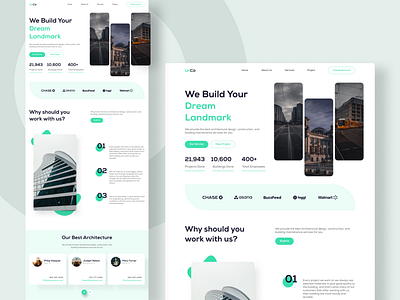 Web Landing Page Ui Design clean design devoq devoqdesign freebie graphic design illustration mobile app design mobile design mobile ui design ui ui ux design uiux upwork ux web app design web design web ui design