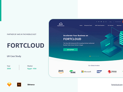 FortCloud | Website 2020 branding identity