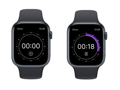 Countdown Timer for #DailyUI #014 100daychallenge 100daysui apple watch branding countdown timer dailyui design illustration time timer ui uidaily userexperience userinterface ux ux design vector watch watch ui