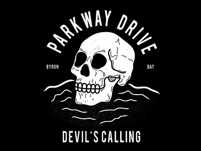 Devil's Calling apparel bold clothing design graphic design illustration illustrator logo parkway drive skull vector