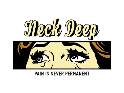 Pain Is Never Permanent art artwork commission design drawing graphic design graphic designer illustration illustrator merch design tee vector