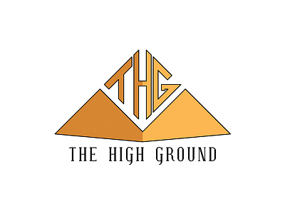 The High Ground Logo art artwork commission design drawing graphic design graphic designer illustration illustrator logo logo design vector