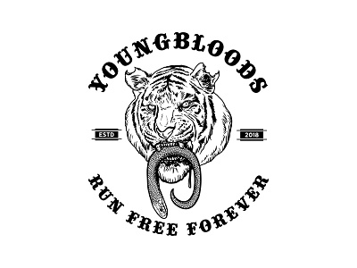 Youngbloods art artwork commission design drawing graphic design graphic designer illustration illustrator shirt design tee vector