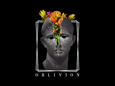 Oblivion apparel art artwork badge design bold branding clothing commission design drawing freelancer graphic design graphic designer illustration illustrator logo merch design vector