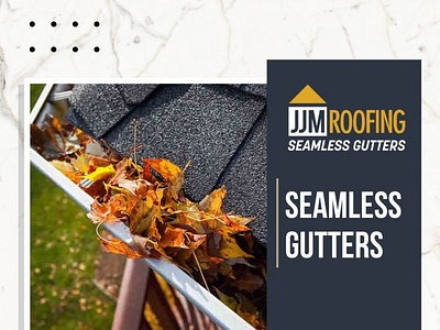 Professional Gutter Services | JJM Roofing and Seamless Gutters gutter cleaning services gutter service seamless gutter installatio