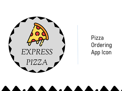 Pizza Ordering App Icon #DailyUI05 appicon dailyui dailyui05 icon pizza