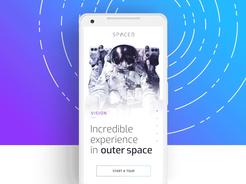 #SPACEDchallenge | App concept