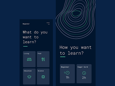 Adobe XD Playoff: Learning app 🎓