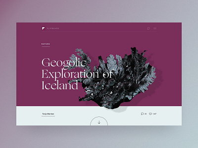 Icelandic Explorer 🇮🇸 | Editorial concept for Flipboard