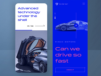 Rimac Automotive 🏎️ | Mobile