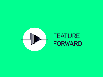 Feature Forward Logo branding identity logo