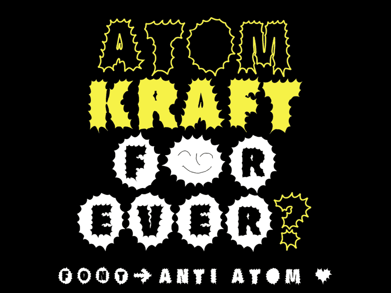 Font | Anti Atom Font