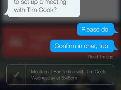 Chat ios7 iphone ui