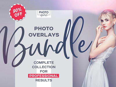 PHOTO OVERLAYS BUNDLE [FREE UPDATES] backgrounds bokeh bundle designs effects elements glitter heart lens flare light leaks night sky old photo overlays pack photography photos photoshop retro snow textures