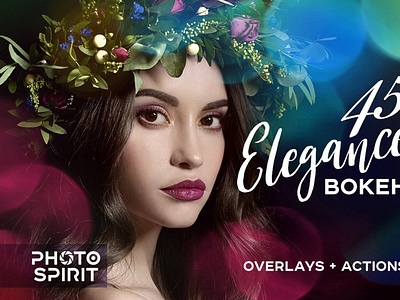 45 Elegance Bokeh Overlays