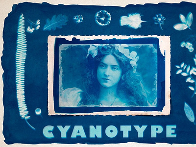 CYANOTYPE Digital Photoshop Effect