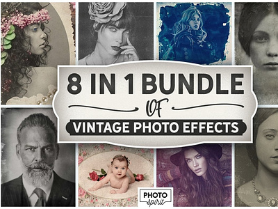 8-IN-1 BUNDLE Vintage Photo Effects