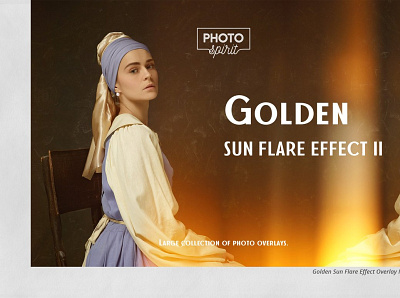 Golden Sun Flare Overlay Effect II actions burn effect film flare glow golden leaks lens light overlays photo photography photoshop rays sun sunlight sunshine textures warm