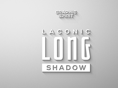 Laconic Long Shadow for Photoshop actions adobe clear design double download effect generator instant laconic left long long shadow photoshop right shadow style tool triple web