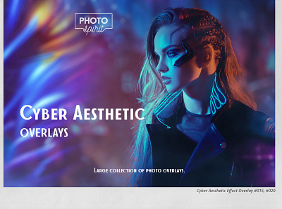 Cyber Aesthetic Overlays actions design effect leaks overlays photo photoshop textures