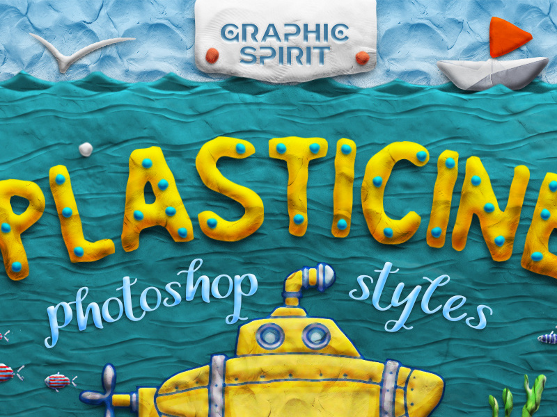 Plasticine photoshop on sale