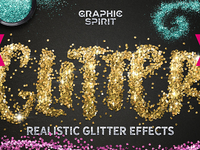 GLITTER PRO Styles, Actions, Brushes adding glitter in photoshop adobe photoshop elementa elements glamour glitter glitter brushes glitter styles luxury photoshop shine brushes