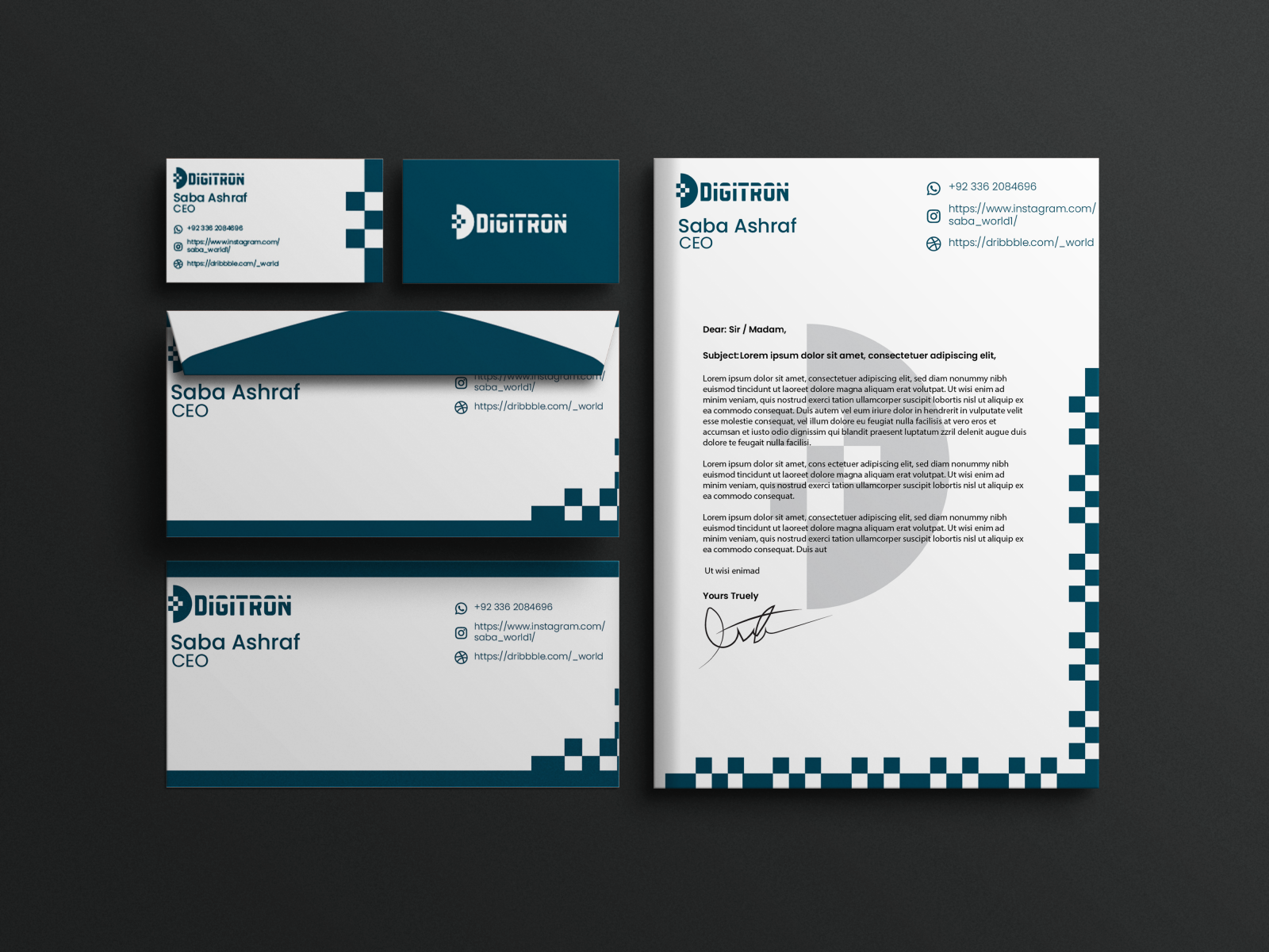 Logo, Stationery & Brand Guidelines for a Company by mia on Dribbble