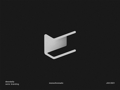 C Experimental icon branding c logo creative form icon inspiration logo minimal monocromatic