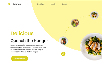 Food Website design food website ui uidesigner uiux