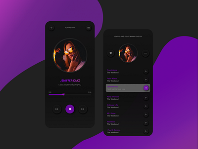 Daily UI #009 Music Player appdesign dailyui dailyuichallenge design figma music music player ui uidesign uidesigner uiux