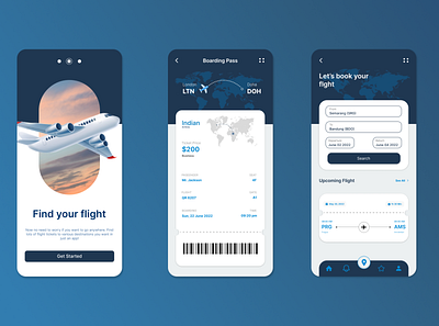 Daily UI #024 Boarding Pass app design boardingpass dailyui dailyui024 dailyuichallenge design figma ui uidesign uidesigner uiux