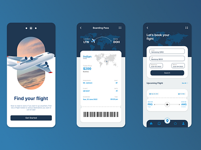 Daily UI #024 Boarding Pass