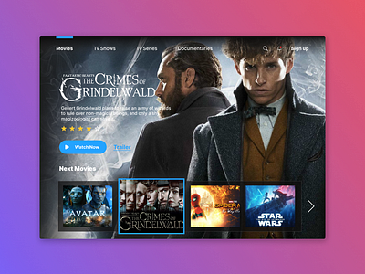 Daily UI #025 TV App