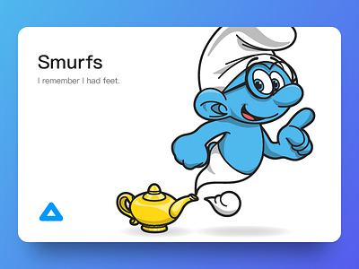 Smurfs illustration