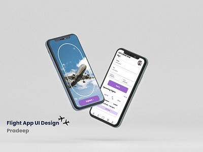Flight App UI Design
