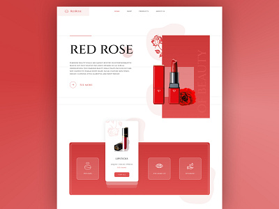 Cosmetic Services Website Ui Design | Figma to Wordpress cosmetic design elementor figma graphic design hero section landing page makeup ui uidesign uiux uxdesign webdesign webdesigner webdesigning website websitedesign wordpress