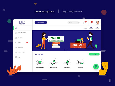 Locus Assignment Dashboard brandidentity branding corporate branding graphic design icon illustration logo design ui ui design ui designer ui ux uidesigner vector vector illustration webdesign webdesigner
