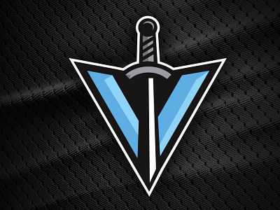 Vegas Silver Knights design illustration logo