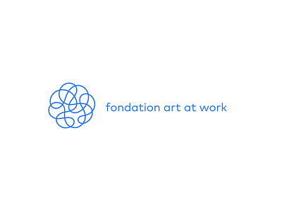 Art at Work abstract art branding brush brushes brushpen design dribbble illustration lettering logo logotype motion space typography white