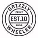Grizzly Wheeler Printshop