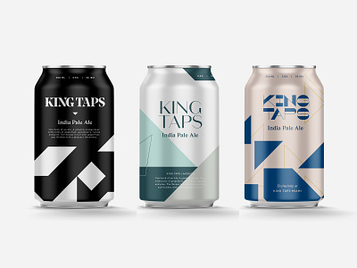 Beer Cans beer beer branding beer can design branding design geometic pattern