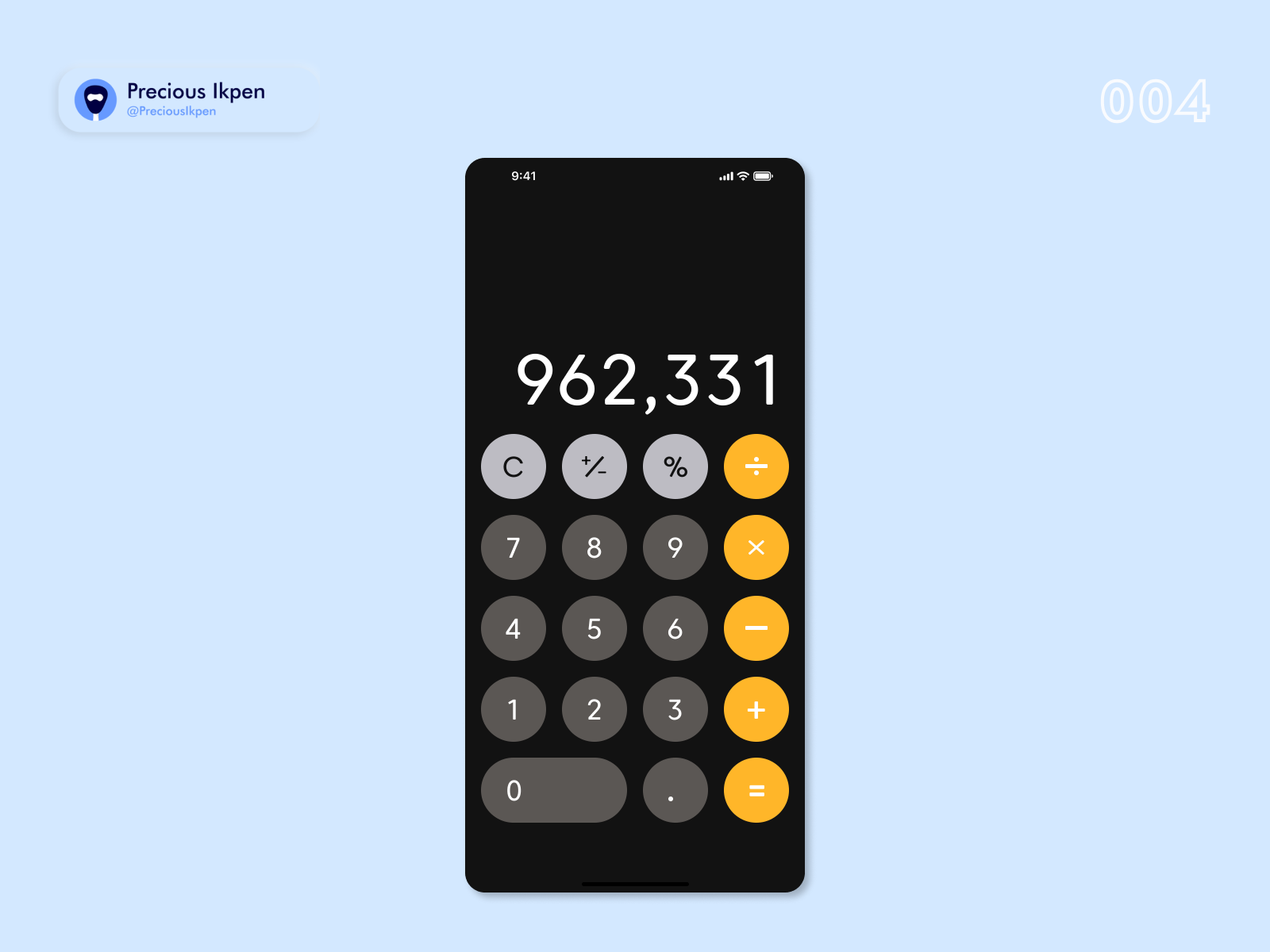 Dribbble - calculator-dribbble.png by Precious Ikpen