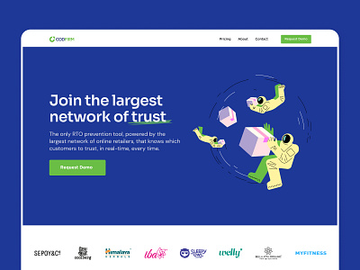 Codfirm Landing Page