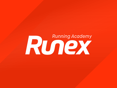 The running academy logo academy logo logotype orange path road run running sport