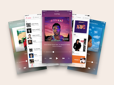 Apple Music Redesign (WIP)