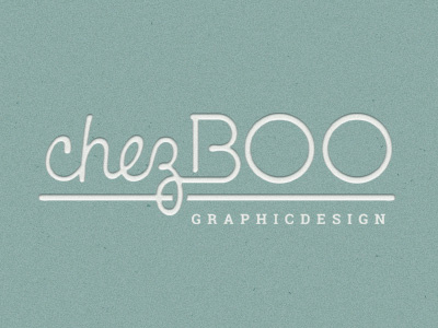 chezboo Logo graphicdesign logo