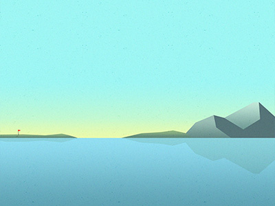 Landscape by Stefanie Bendfeldt on Dribbble