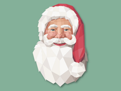 Polygonal Santa Claus