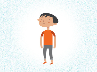 Lil' Kid Character Design boy character character design chid design illustration illustrator kid