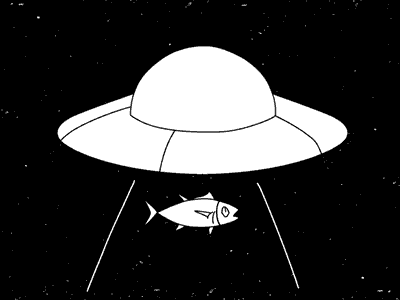 Cartuna 2d animation abduction alien animation cartuna cel animation gif tuna ufo